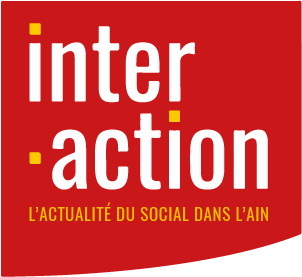 Logo Interaction Web : "l'actualité du social dans l'Ain"